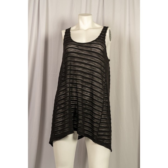 J. Valdi Scoop neck swimwear tank tunic Sz L NWOT - Picture 1 of 5